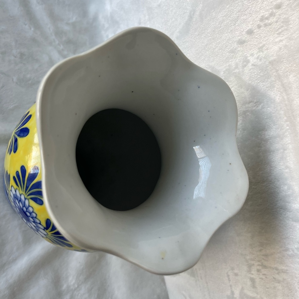 💛💙 bright, colorful vase💛💙 - Picture 5 of 6
